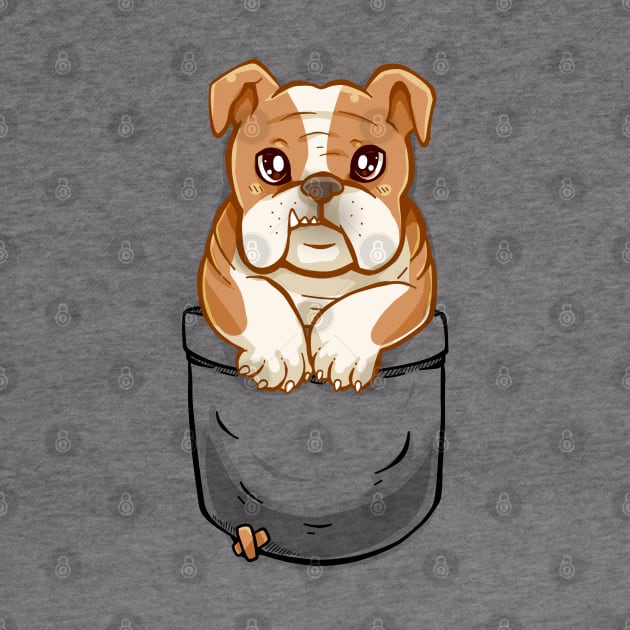 Pocket Cute English Bulldog Puppy by TechraPockets